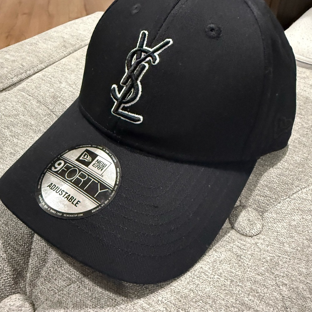 Yves Saint Laurent YSL x New Era Cassandre Canvas Cap – Black – Adjustable